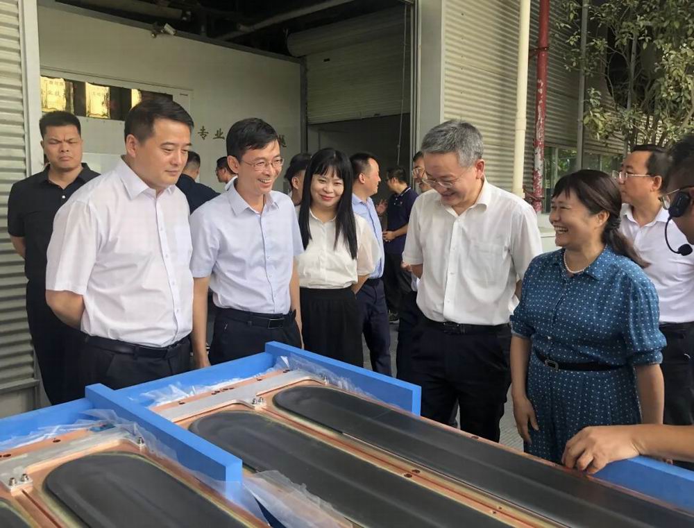 中国工程院院士专家团莅临集团旗下晶联光电调研考察