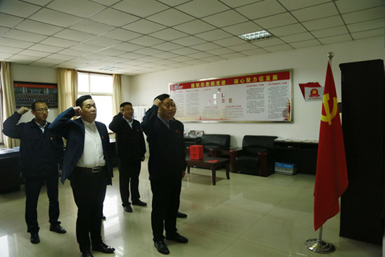 洛阳ca88官方唯一网站传热节能公司党委及下属党支部换届选举顺遂完成