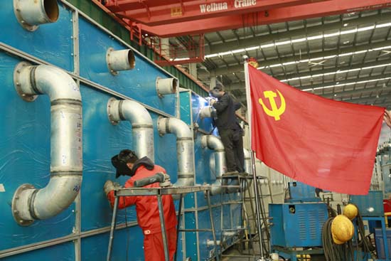 立异实干铸新颜 装备公司总装调试车间获“工人先锋号”声誉称呼