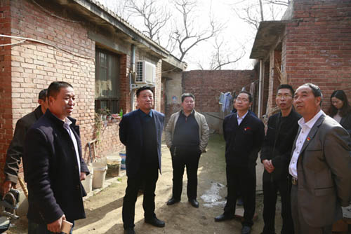 ca88官方唯一网站党委书记李占明深入贫困户调研，，，，，助力精准扶贫