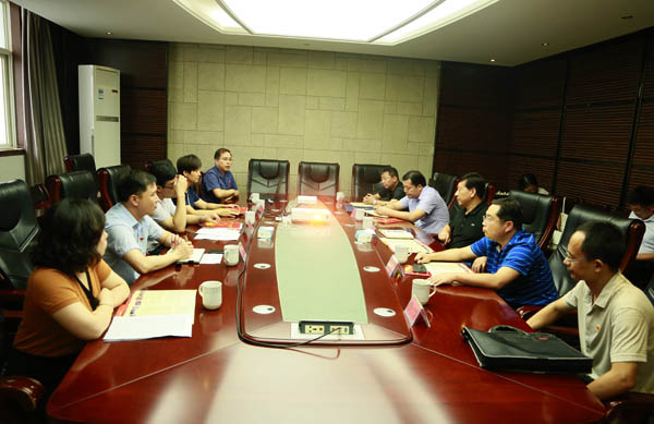 市委组织部一行莅临ca88官方唯一网站调研非公党建事情